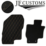 CREAM DIAMOND VINYL 4XTAILORED FLOOR CARPET FOR MITSUBISHI OUTLANDER 12-21 JF1