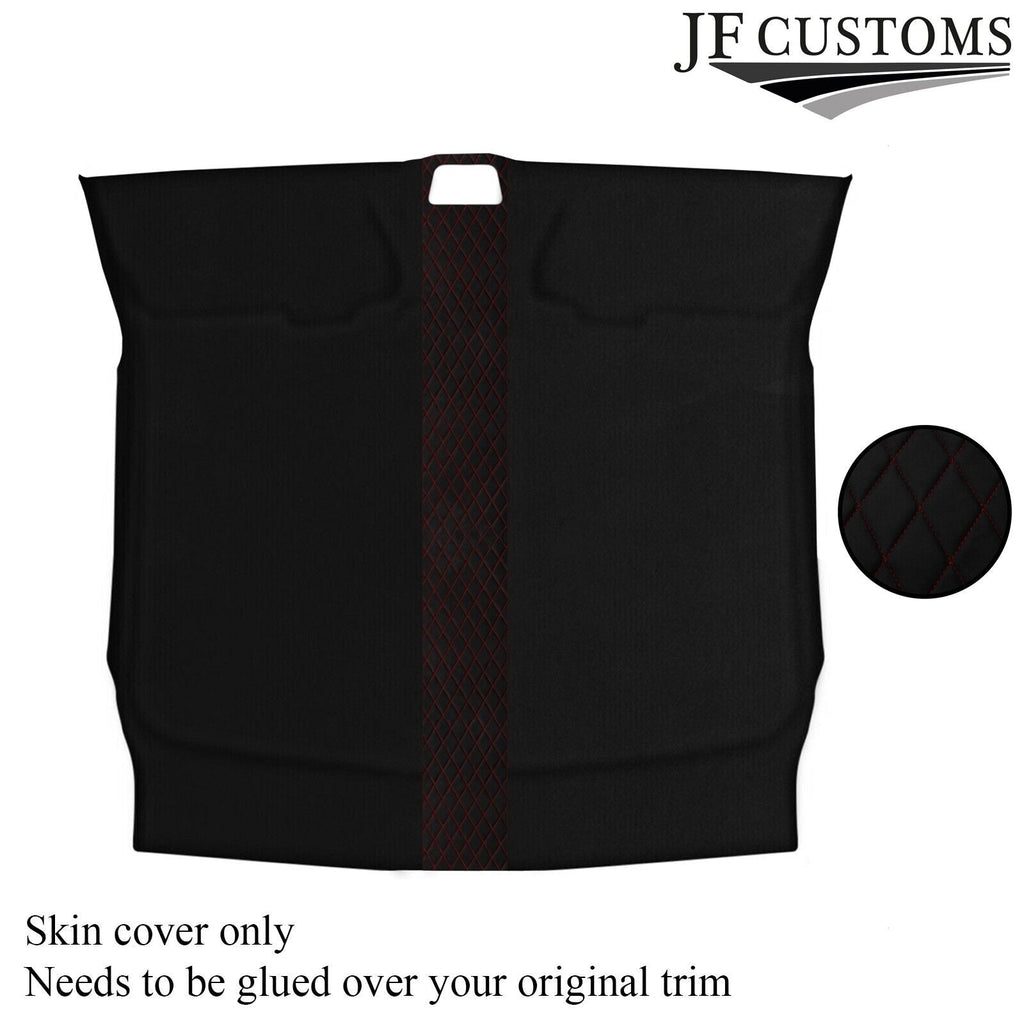 DSG2 DARK RED STITCH LUXE SUEDE HEADLINER COVER FOR PORSCHE CAYMAN 987 05-12