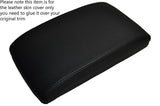 BLACK STITCHING LEATHER ARMREST LID SKIN COVER FITS SUBARU LEGACY 2006-2009 2L
