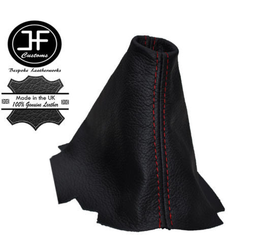 RED STITCH LEATHER HI LOW TRANSFER GAITER FOR LAND ROVER DISCOVERY 96-04