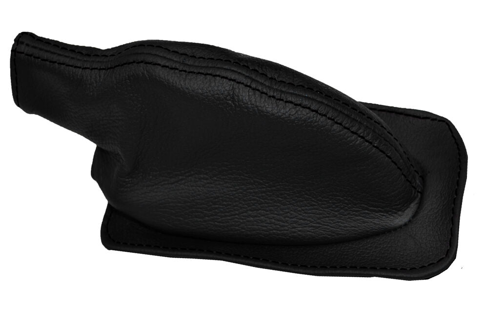 BLACK STITCH LEATHER HANDBRAKE GAITER FITS TRIUMPH TR4 TR5 TR6 CUSTOM NEW