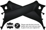 BLACK STITCH 2X A PILLAR SKIN COVERS FITS BMW MINI COOPER CONVERTIBLE R57 07-15