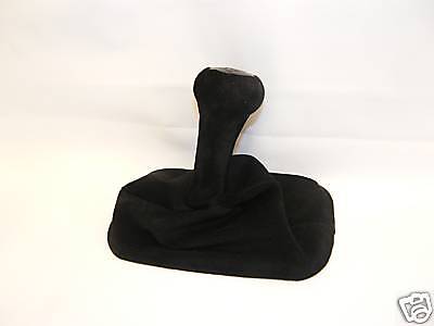 FITS PORSCHE 924 944 968 BLACK SUEDE GEAR GAITER CUSTOM NEW MADE IN UK