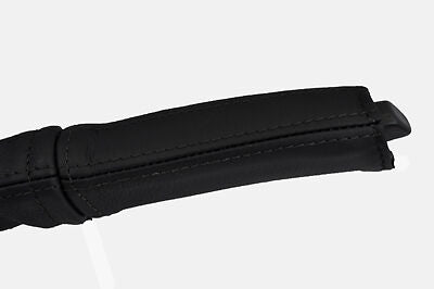 black stitch FITS LDV MAXUS 05-09 LEATHER HANDBRAKE HANDLE COVER ONLY CUSTOM NEW