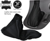 BLACK STITCH LEATHER AUTOMATIC GEAR HANDBRAKE GAITER FOR ALFA ROMEO 166 98-07