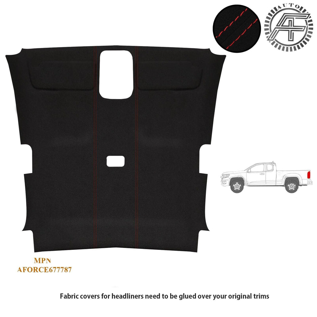 LUXE SUEDE HEADLINER COVER FITS CHEVROLET COLORADO 2015-2022
