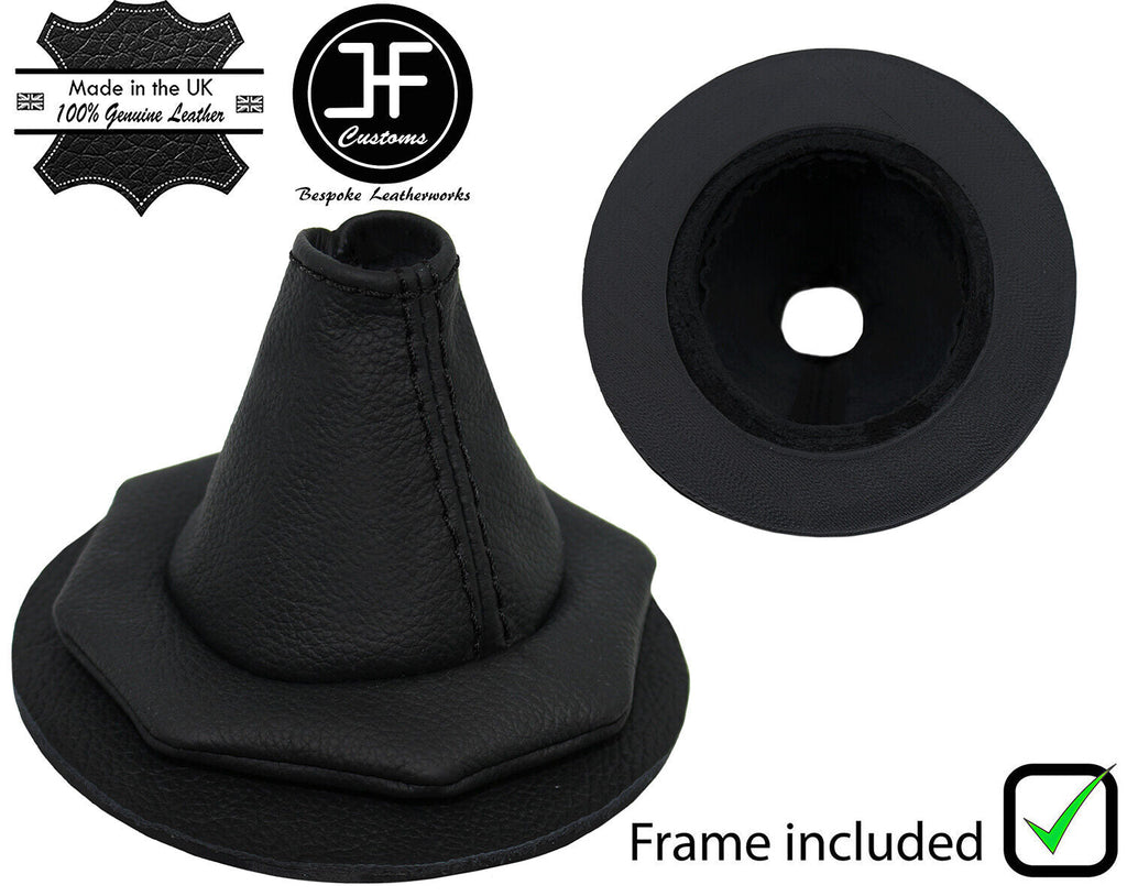 BLACK STITCH REAL LEATHER GEAR GAITER + FRAME FOR POLARIS SLINGSHOT 2015-2019