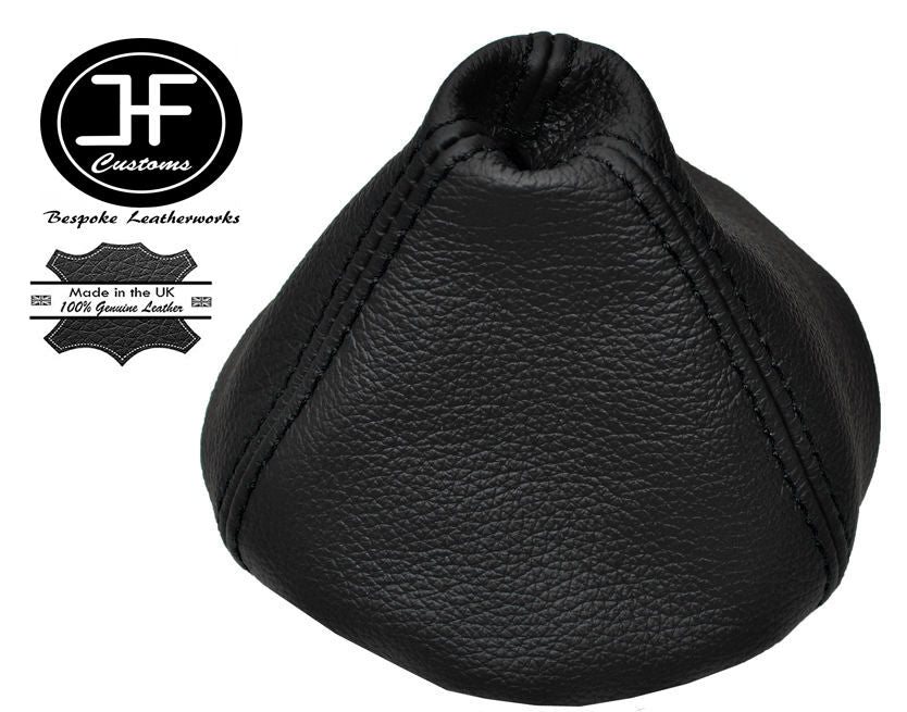 BLACK STITCH LEATHER MANUAL GEAR GAITER FITS VW PASSAT B3 B4 1988-1997