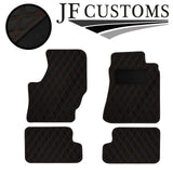 TAN DIAMOND STITCH VINYL 4XTAILORED FLOOR CARPET FOR NISSAN 200SX 89-94 JF1