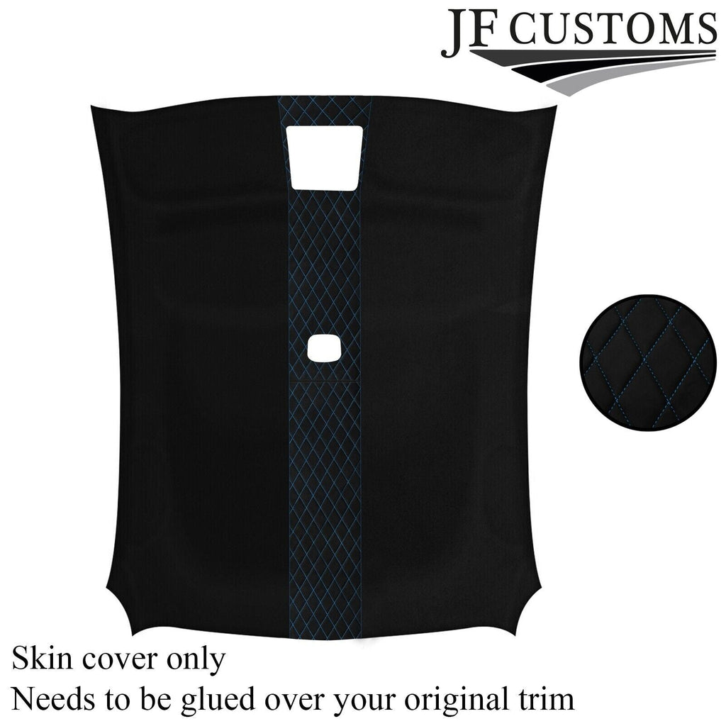 DSG2 L BLUE STITCH LUXE SUEDE HEADLINER COVER FOR MITSUBISHI LANCER EVO 7 8 9