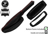 RED STITCH LEATHER HANDBRAKE GAITER+FRAME+HANDLE FOR LOTUS ELISE EXIGE 96-14