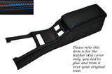 BLUE STITCH CENTRE CONSOLE COVER&ARMREST LEATHER COVERS FITS TOYOTA SUPRA MK3