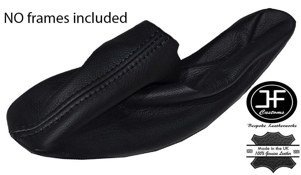 BLACK STITCHING LEATHER SKIN HANDBRAKE GAITER FITS BMW Z3 1995-2002 CUSTOM NEW
