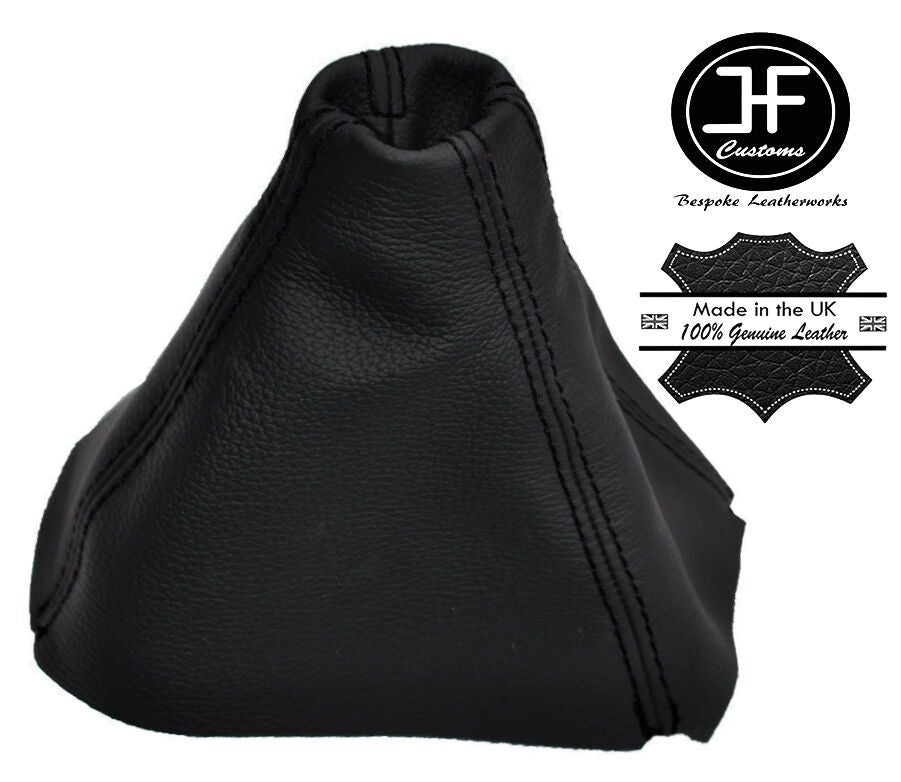 BLACK DOUBLE STITCH FOR VAUXHALL MONARO 2004-2006 AUTO AUTOMATIC GEAR BOOT