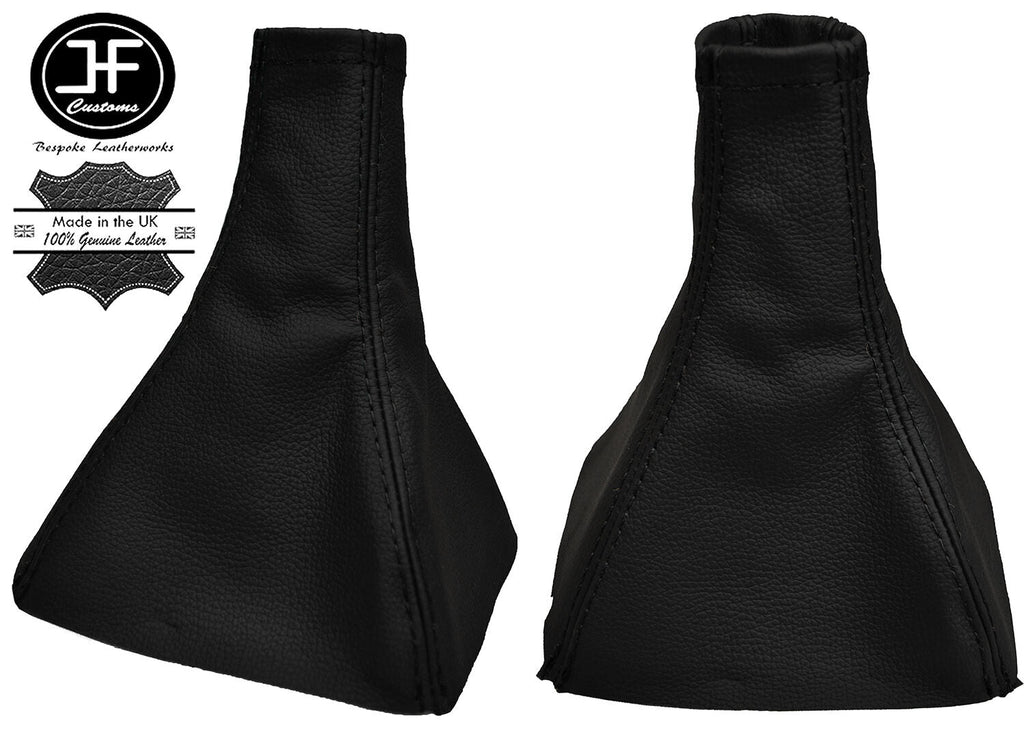 BLACK STITCH REAL LEATHER MANUAL GEAR FITS VAUXHALL OPEL CORSA C COMBO 2000-06