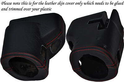 RED STITCH FITS NISSAN SKYLINE R33 92-98 GTS GTS T STEERING WHEEL SHROUD COVER