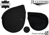 BLACK STITCH LEATHER HANDBRAKE TRIM COVER+FRAME FOR CITROEN JUMPER MK3 06-19