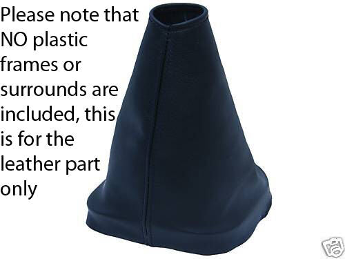 FITS FORD FOCUS Mk3 BLACK GAITER REAL LEATHER 2005-09 NEW CUSTOM NEW MADE IN UK