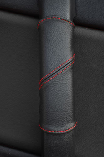 FITS MAZDA RX8 2003+ REAR 2X DOOR HANDLE COVERS RED ST CUSTOM NEW MADE IN UK