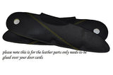 YELLOW STITCH FITS LOTUS ELISE EXIGE S1 1996-2001 2X DOOR CARD PERFORATED COVERS