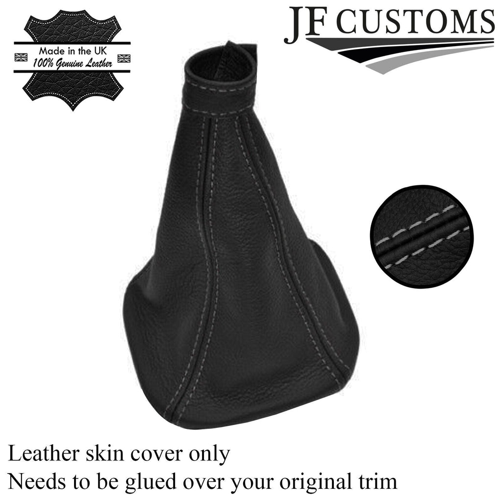 FITS IVECO DAILY VAN 99-06 GEAR GAITER LEATHER grey stitch CUSTOM NEW MADE IN UK