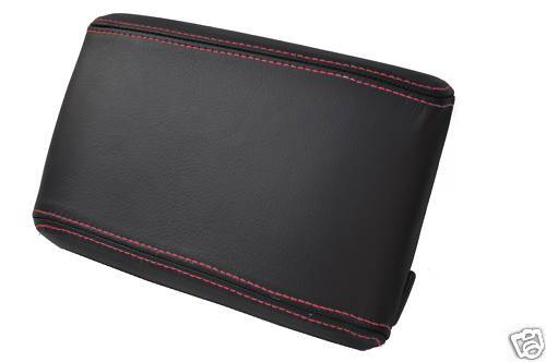FITS SUBARU IMPREZA WRX STI 98-03 ARMREST COVER RED ST CUSTOM NEW MADE IN UK