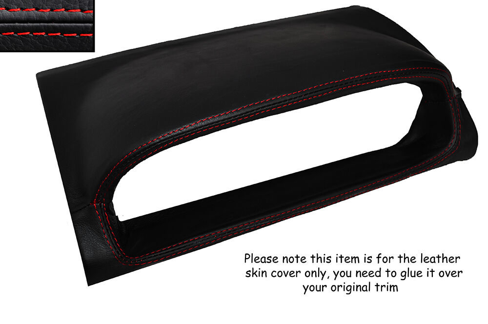 RED STITCHING SPEEDO HOOD SKIN COVER FITS NISSAN X-TRAIL 2005-2007 FACELIFT