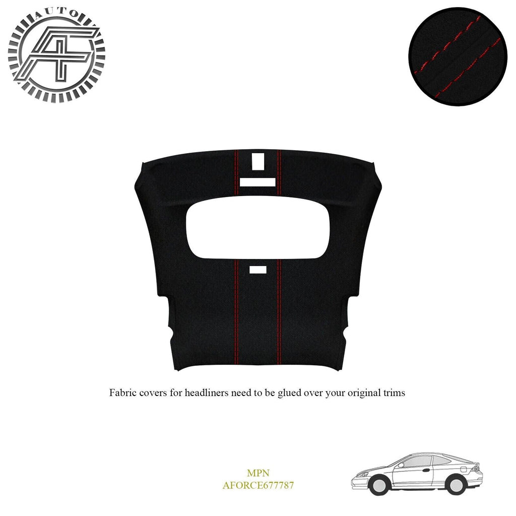 LUXE SUEDE HEADLINER COVER FITS HONDA INTEGRA DC5 2 DOOR COUPE + SUNROOF 01-06