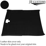 BLACK STITCH LUXE SUEDE HEADLINER COVER FITS FORD SIERRA COSWORTH 3 DR