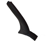 red stitch FITS MITSUBISHI SHOGUN PININ 98-05 LEATHER HANDBRAKE GAITER