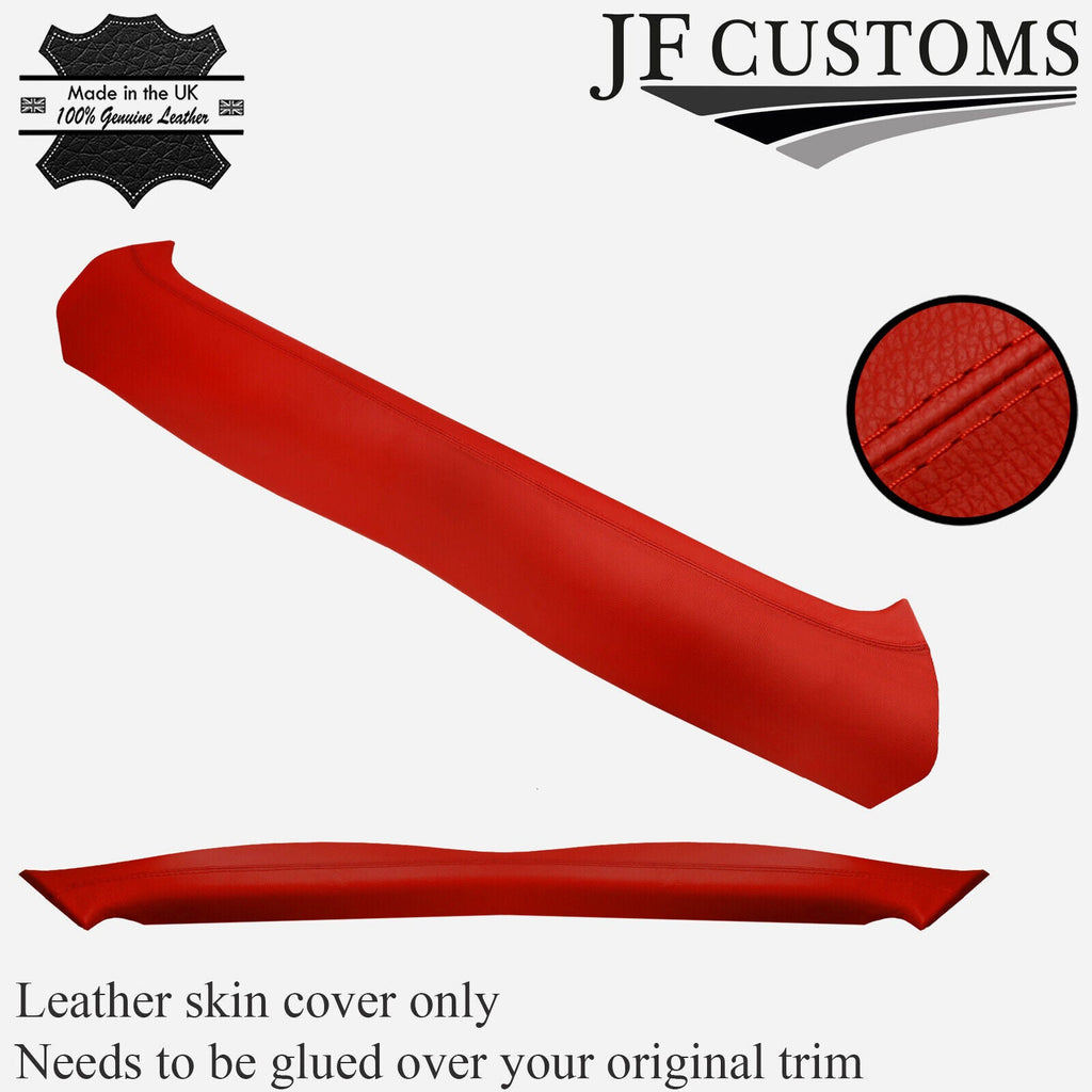 RED ITALIAN LEATHER REAR SEAT TOP PAD COVER FITS FORD MUSTANG 1994-2004