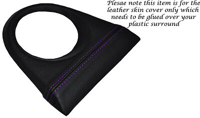 PURPLE STITCH FITS HONDA CIVIC TYPE R&TYPE S 06-12  GEAR SURROUND LEATHER COVER