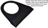 PURPLE STITCH FITS HONDA CIVIC TYPE R&TYPE S 06-12  GEAR SURROUND LEATHER COVER