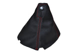 RED STITCH MANUAL GEAR GAITER FITS MITSUBISHI LANCER EVOLUTION 6 X 07-14
