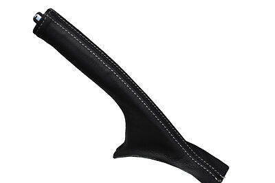 white stitching FITS TOYOTA MR2 MK3 ROADSTER 00-05 HANDBRAKE LEATHER GAITER