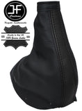 BLACK STITCHED REAL LEATHER HANDBRAKE GAITER FITS FIAT COUPE FA/175 1993-2000