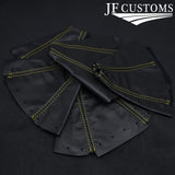 YELLOW STITCH NAPPA LEATHER GEAR STICK GAITER FOR HONDA S2000 1999-2003
