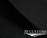 BLACK STITCHING CARBON FIBER VINYL SLIM HANDBRAKE GAITER FITS FIAT 500 2007-2017