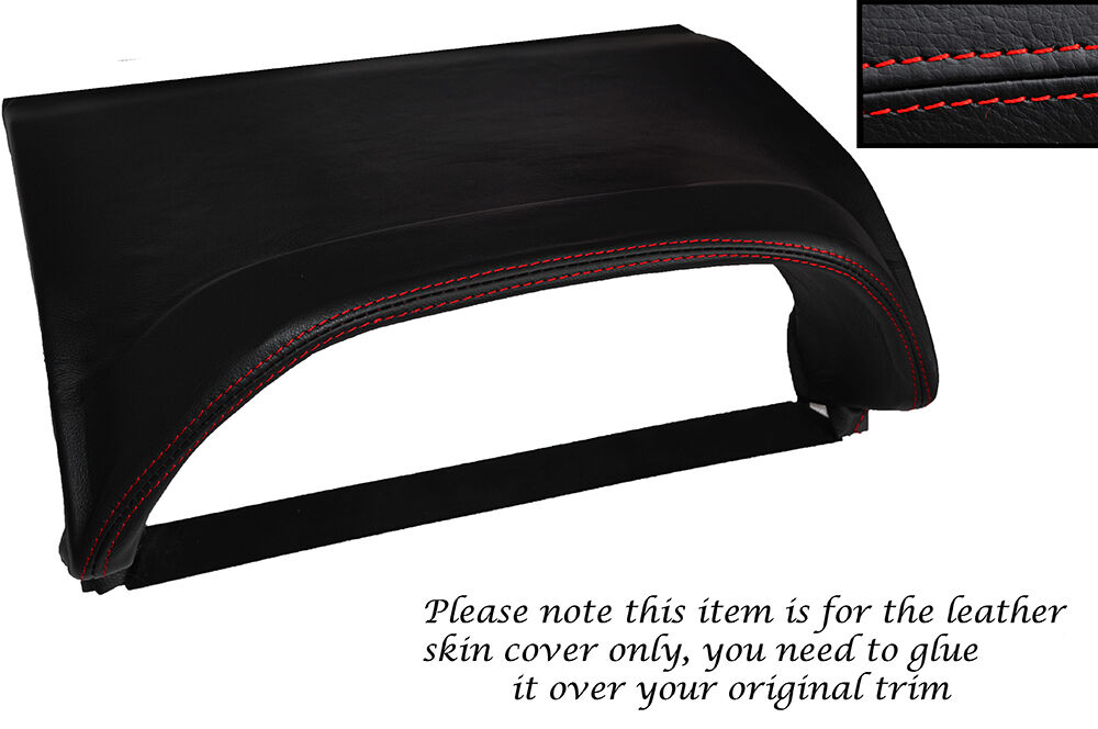 RED STITCHING SPEEDO HOOD SKIN COVER FITS NISSAN X-TRAIL 01-04 PRE FACELIFT