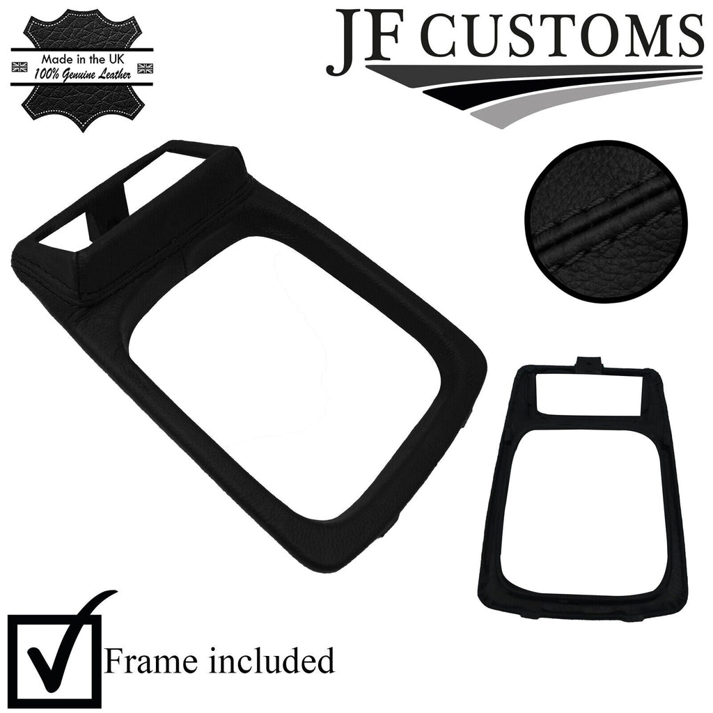 BLACK STITCH GEAR SURROUND + FRAME FOR FORD SIERRA COSWORTH RS 4X4 1990-1992