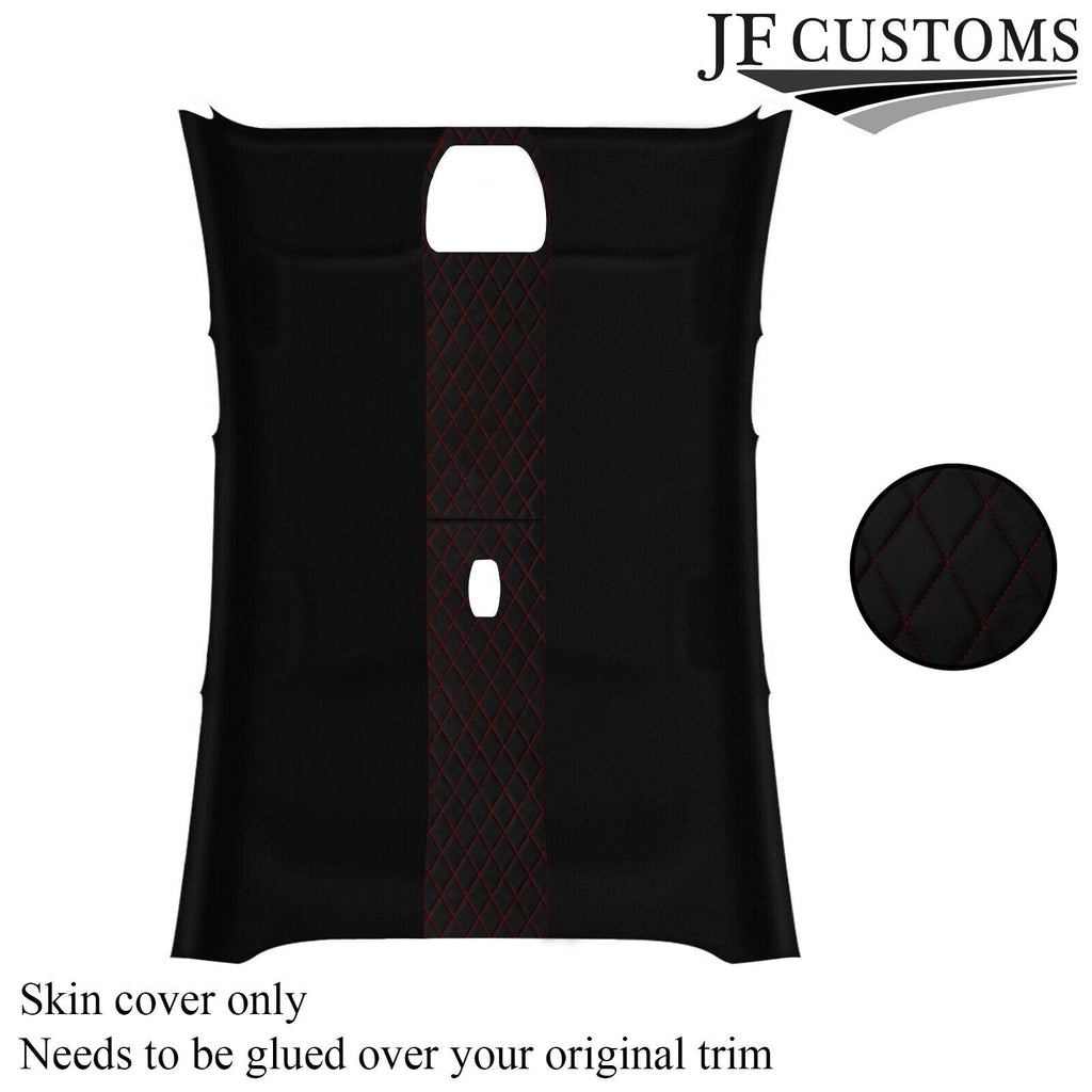 DSG2 D RED STITCH LUXE SUEDE HEADLINER COVER FOR FORD FOCUS ST 11-15 5DOOR