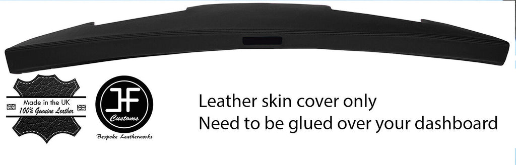 BLACK TOP GRAIN LEATHER TOP DASH COVER FOR MINI CLASSIC ROVER COOPER STYLE 2