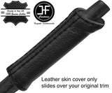 BLACK STITCH REAL LEATHER HANDBRAKE HANDLE COVER FITS PORSCHE 914-6 914 STYLE 1