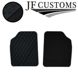 L BLUE DIAMOND STITCH VINYL 4XTAILORED FLOOR CARPET FOR VW CORRADO 98-05 JF1