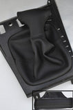 FITS PORSCHE 924 944 968 AUTOMATIC GEAR GAITER black stitch CUSTOM NEW