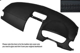 BLACK STITCH DASH DASHBOARD LEATHER SKIN COVER FITS MITSUBISHI COLT 2004-2008