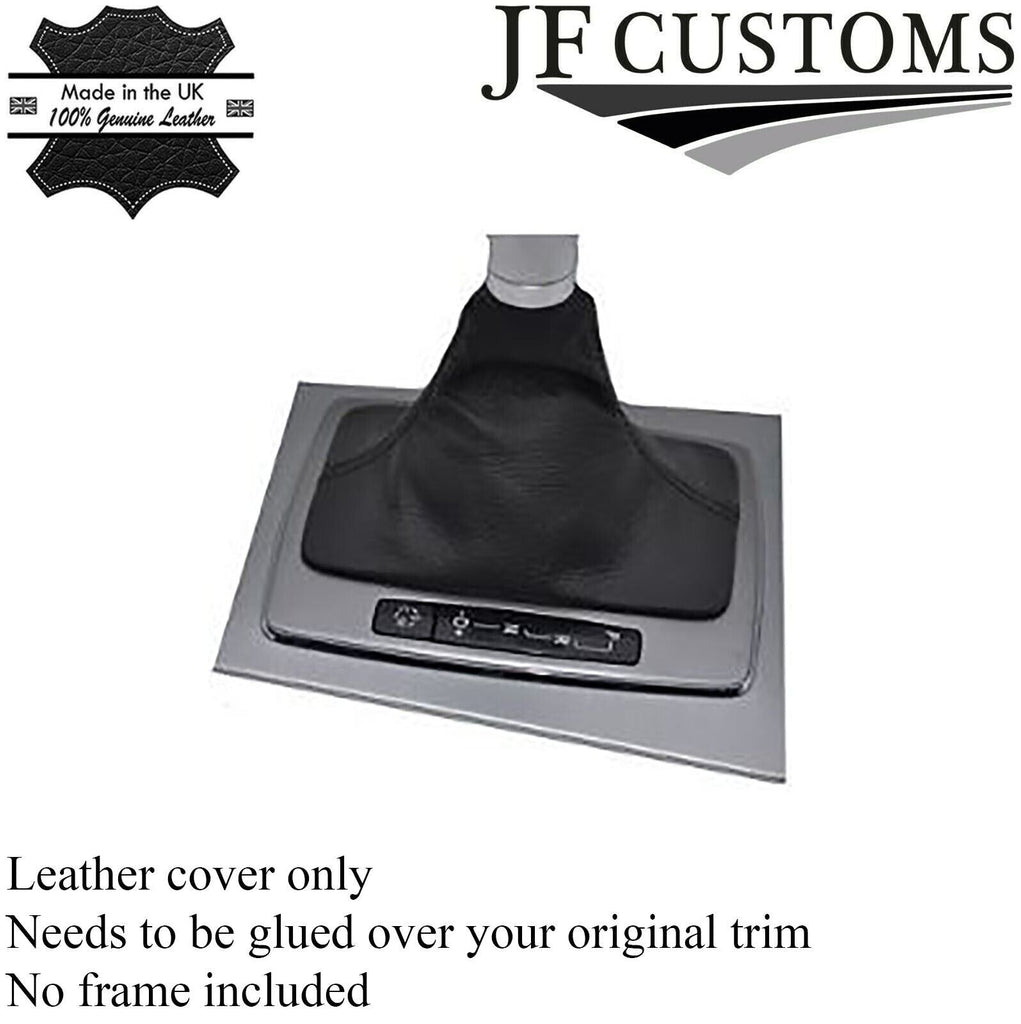 FITS MERCEDES SLK AUTO AUTOMATIC 2004 + GEAR GAITER black stitch CUSTOM NEW