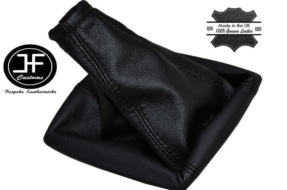 BLACK STITCH FITS MERCEDES SPRINTER 2001-2005 GEAR STICK GAITER LEATHER