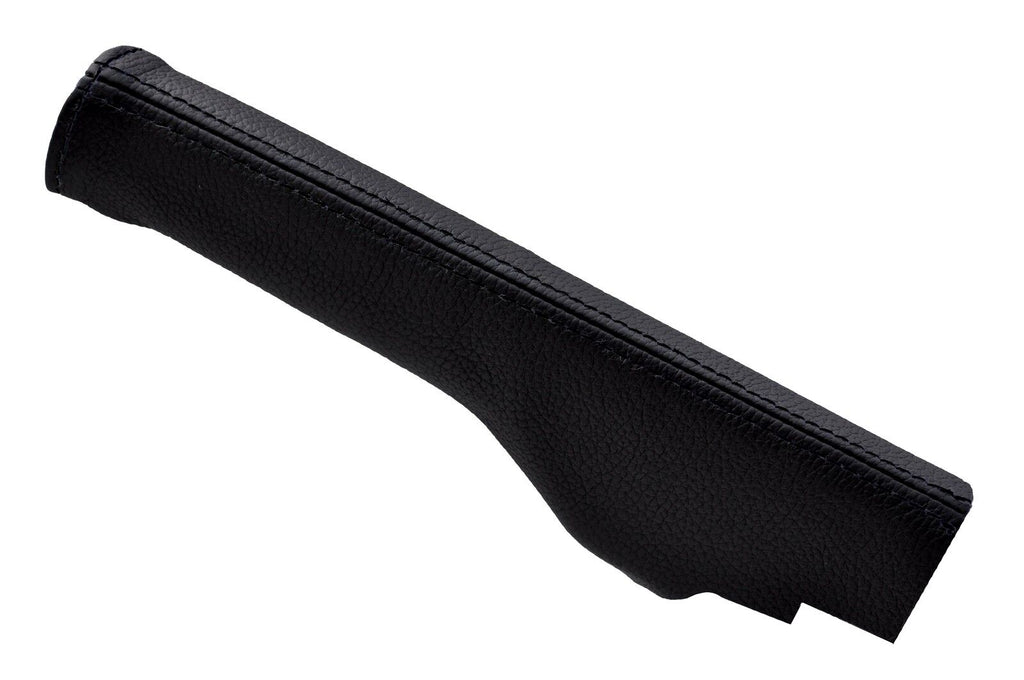 BLACK STITCH FITS VW SCIROCCO 2008+ LEATHER HANDBRAKE GAITOR CUSTOM NEW