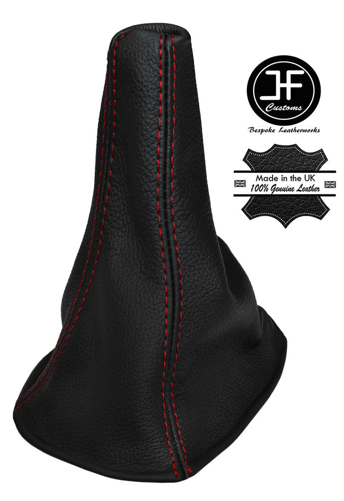 RED STITCHING FITS TOYOTA MR2 MK3 2000-2007 REAL LEATHER GEAR STICK GAITER